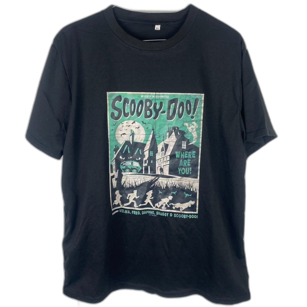 Scooby Doo Oversized T-shirt Men's XL Baggy Streetwear Halloween Tee
